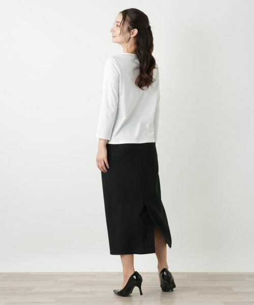 Leilian / レリアン カットソー | レース刺繍カットソー【Leilian WHITE LABEL】 | 詳細6