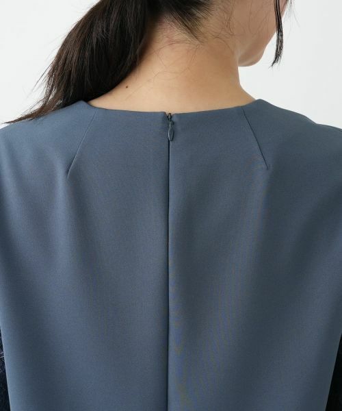 Leilian / レリアン ドレス | スリーブ切替ワンピース【Leilian WHITE LABEL】 | 詳細11