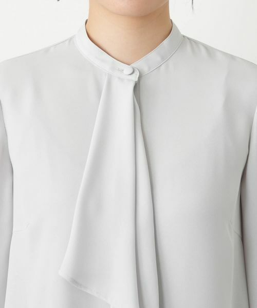 Leilian / レリアン シャツ・ブラウス | ボウタイ風ブラウス【セレモニー】【Leilian WHITE LABEL】 | 詳細10