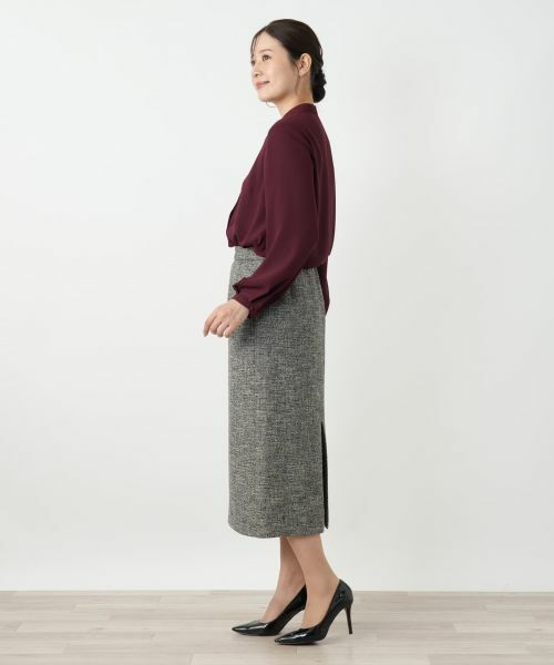 Leilian / レリアン シャツ・ブラウス | ボウタイ風ブラウス【セレモニー】【Leilian WHITE LABEL】 | 詳細2