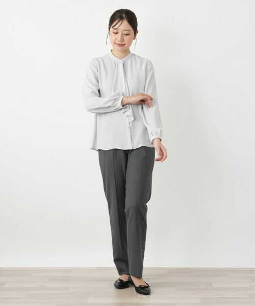 Leilian / レリアン シャツ・ブラウス | ボウタイ風ブラウス【セレモニー】【Leilian WHITE LABEL】 | 詳細4