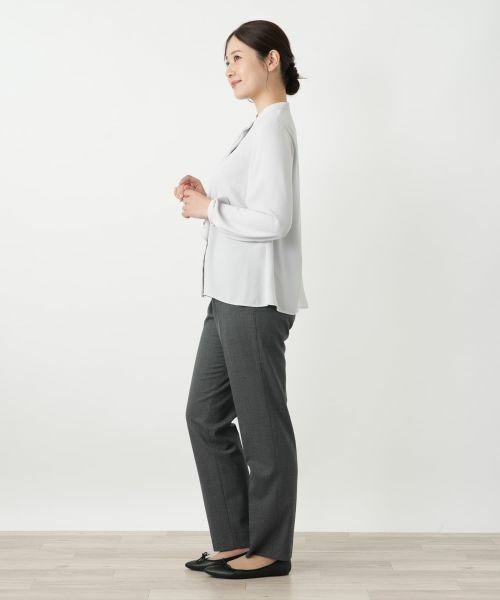 Leilian / レリアン シャツ・ブラウス | ボウタイ風ブラウス【セレモニー】【Leilian WHITE LABEL】 | 詳細5