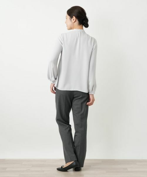 Leilian / レリアン シャツ・ブラウス | ボウタイ風ブラウス【セレモニー】【Leilian WHITE LABEL】 | 詳細6