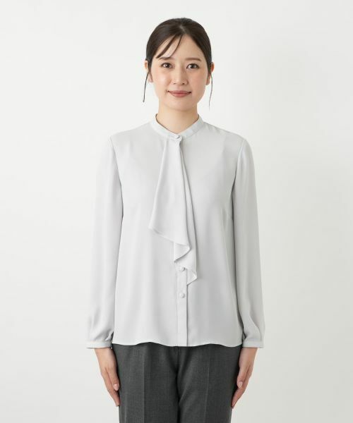 Leilian / レリアン シャツ・ブラウス | ボウタイ風ブラウス【セレモニー】【Leilian WHITE LABEL】 | 詳細7