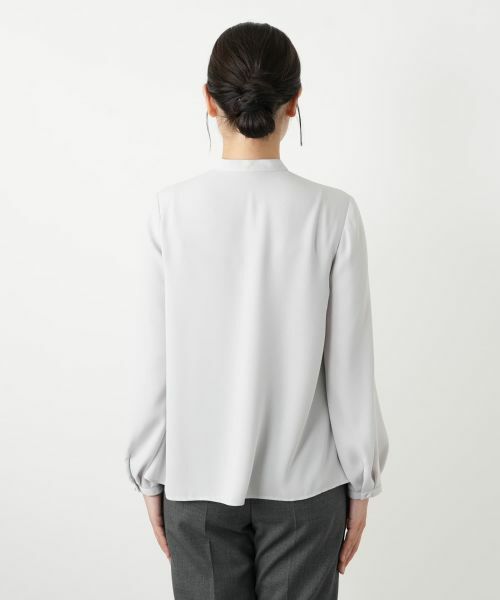 Leilian / レリアン シャツ・ブラウス | ボウタイ風ブラウス【セレモニー】【Leilian WHITE LABEL】 | 詳細9