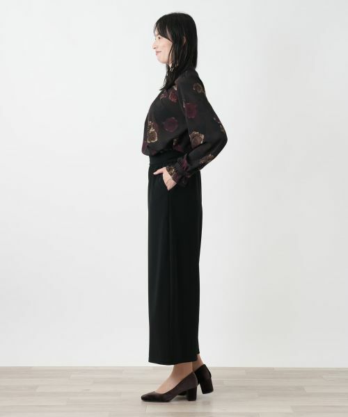 Leilian / レリアン その他パンツ | クロップドワイドパンツ【Leilian WHITE LABEL】 | 詳細2