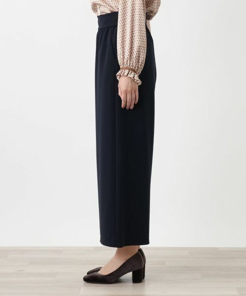 Leilian / レリアン その他パンツ | クロップドワイドパンツ【Leilian WHITE LABEL】 | 詳細8