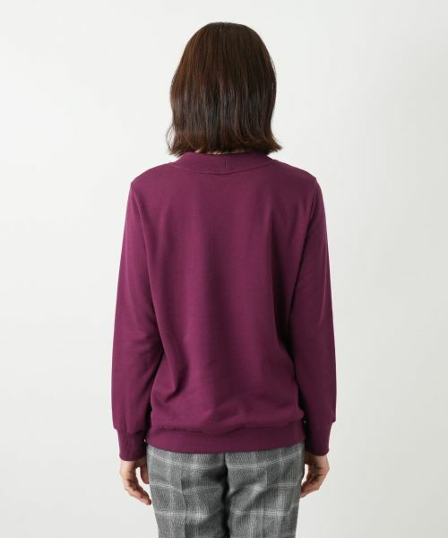 Leilian / レリアン カットソー | 刺繍スウェットプルオーバー【MUSE BY ROCHAS Premiere】 | 詳細12