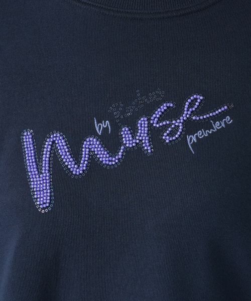 Leilian / レリアン カットソー | ビーズ刺繍スウェットプルオーバー【MUSE BY ROCHAS Premiere】 | 詳細14