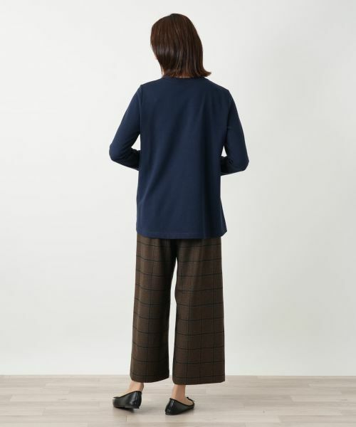 Leilian / レリアン カットソー | ビーズ刺繍スウェットプルオーバー【MUSE BY ROCHAS Premiere】 | 詳細6