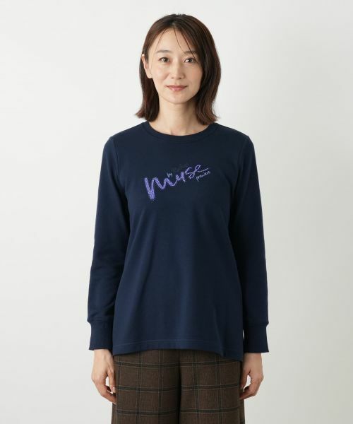 Leilian / レリアン カットソー | ビーズ刺繍スウェットプルオーバー【MUSE BY ROCHAS Premiere】 | 詳細7