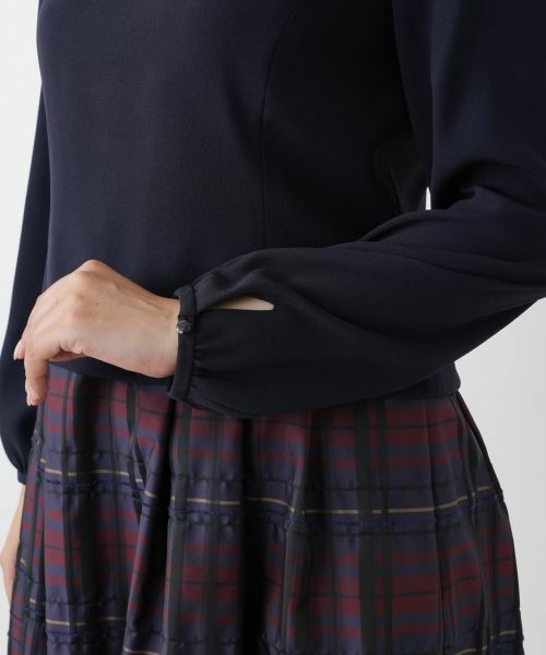 Leilian / レリアン ドレス | ドッキングフレアワンピース【Leilian WHITE LABEL】 | 詳細10