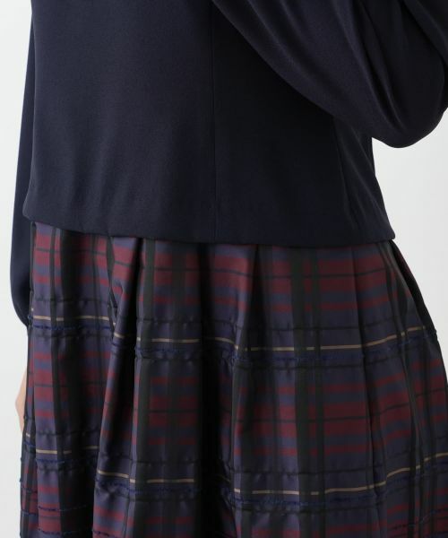 Leilian / レリアン ドレス | ドッキングフレアワンピース【Leilian WHITE LABEL】 | 詳細11