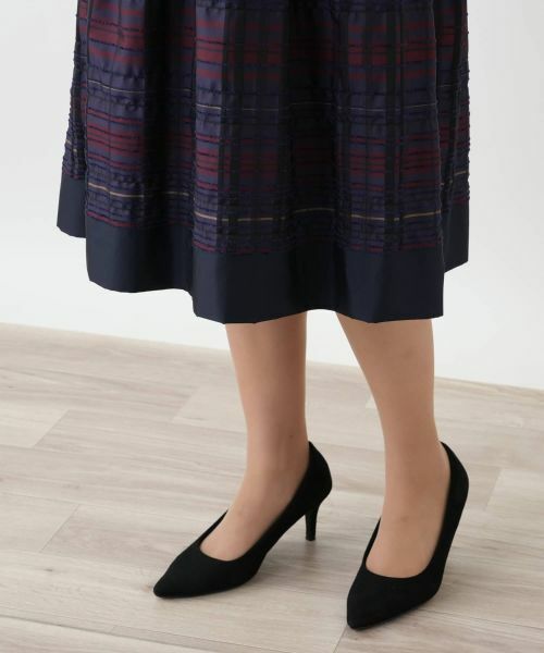 Leilian / レリアン ドレス | ドッキングフレアワンピース【Leilian WHITE LABEL】 | 詳細13