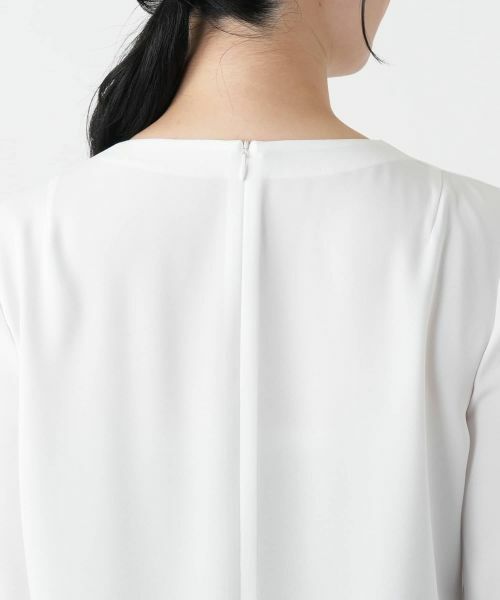 Leilian / レリアン シャツ・ブラウス | タックデザインブラウス【Leilian WHITE LABEL】 | 詳細11