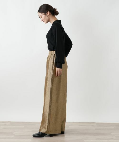 Leilian / レリアン その他パンツ | ワッシャーワイドパンツ | 詳細2