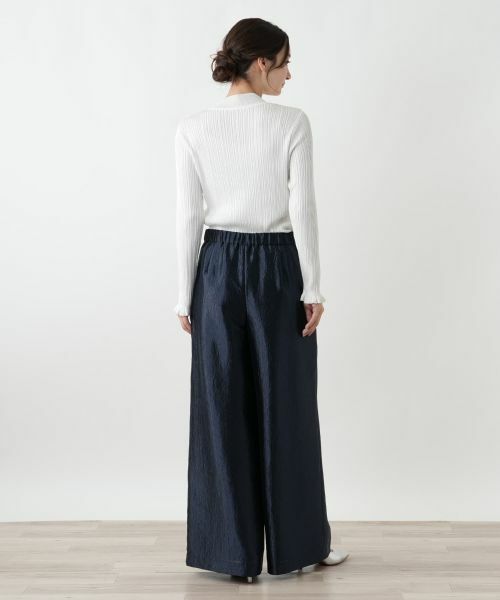 Leilian / レリアン その他パンツ | ワッシャーワイドパンツ | 詳細6