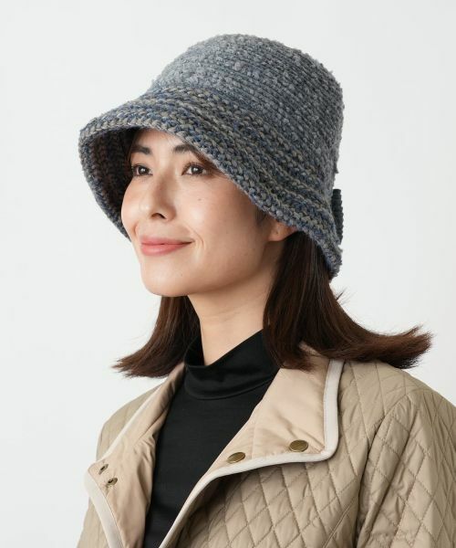 Leilian / レリアン ハット | ニットクロッシェハット【VECCHI】 | 詳細10