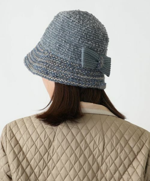 Leilian / レリアン ハット | ニットクロッシェハット【VECCHI】 | 詳細11
