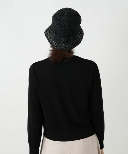 Leilian / レリアン ハット | ニットクロッシェハット【VECCHI】 | 詳細5