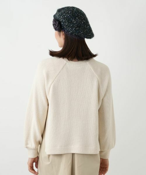 Leilian / レリアン ハット | ミックスニットベレー【FERRUCCIO VECCHI】 | 詳細5