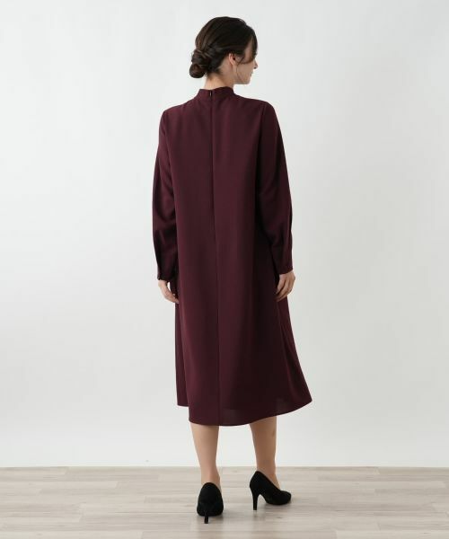 Leilian / レリアン ドレス | バンドカラーワンピース | 詳細12