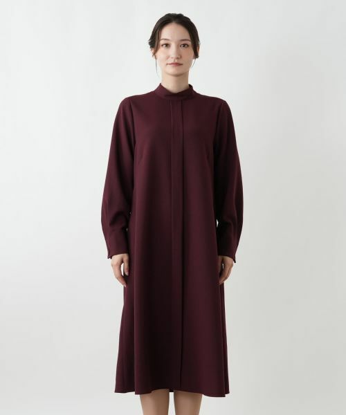 Leilian / レリアン ドレス | バンドカラーワンピース | 詳細13