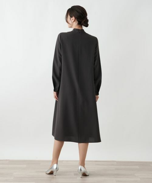 Leilian / レリアン ドレス | バンドカラーワンピース | 詳細3