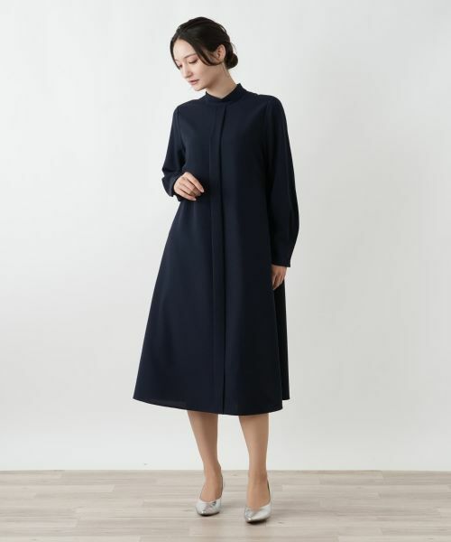 Leilian / レリアン ドレス | バンドカラーワンピース | 詳細4