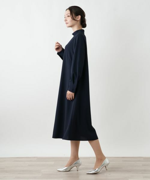 Leilian / レリアン ドレス | バンドカラーワンピース | 詳細5