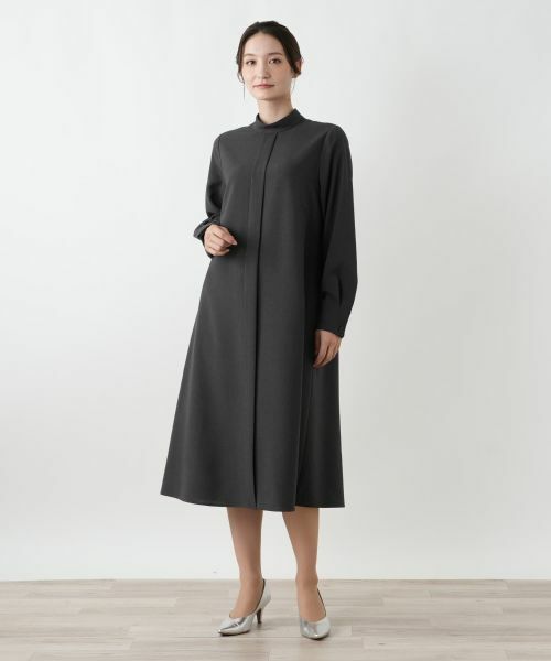 Leilian / レリアン ドレス | バンドカラーワンピース | 詳細7