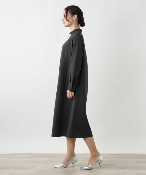 Leilian / レリアン ドレス | バンドカラーワンピース | 詳細8