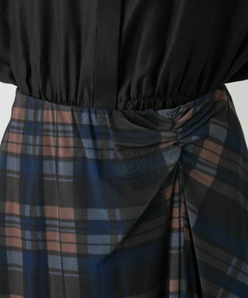 Leilian / レリアン ミニ・ひざ丈スカート | チェックフレアスカート | 詳細10