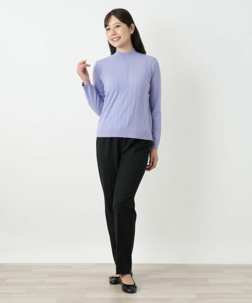 Leilian / レリアン ニット・セーター | ハイネックニット【ROCHAS Premiere】 | 詳細1
