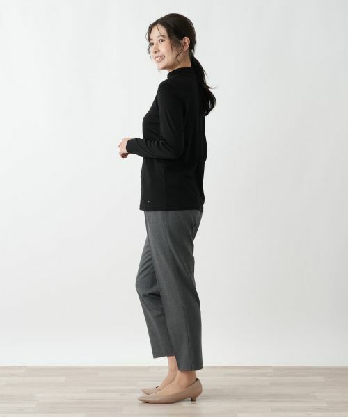 Leilian / レリアン カットソー | ハイネックカットソー | 詳細2
