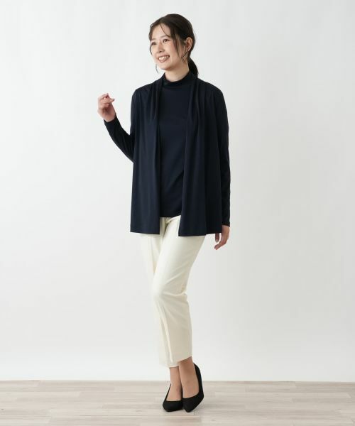 Leilian / レリアン カーディガン・ボレロ | ノーボタンカーディガン | 詳細4