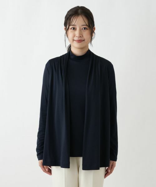 Leilian / レリアン カーディガン・ボレロ | ノーボタンカーディガン | 詳細7
