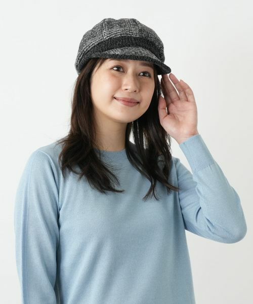 Leilian / レリアン ハンチング・キャスケット・ベレー帽 | チェックキャスケット【FERRUCCIO VECCHI】 | 詳細4