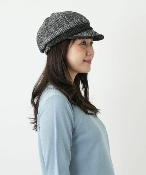 Leilian / レリアン ハンチング・キャスケット・ベレー帽 | チェックキャスケット【FERRUCCIO VECCHI】 | 詳細5