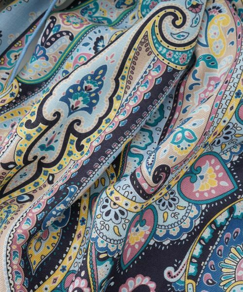 Leilian / レリアン マフラー・ショール・スヌード・ストール | ペイズリーストール【BINDA】 | 詳細1