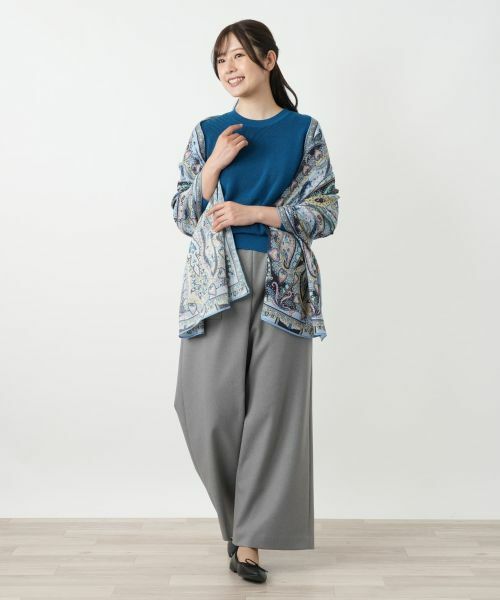 Leilian / レリアン マフラー・ショール・スヌード・ストール | ペイズリーストール【BINDA】 | 詳細2