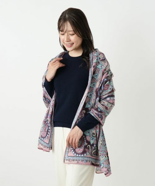 Leilian / レリアン マフラー・ショール・スヌード・ストール | ペイズリーストール【BINDA】 | 詳細5