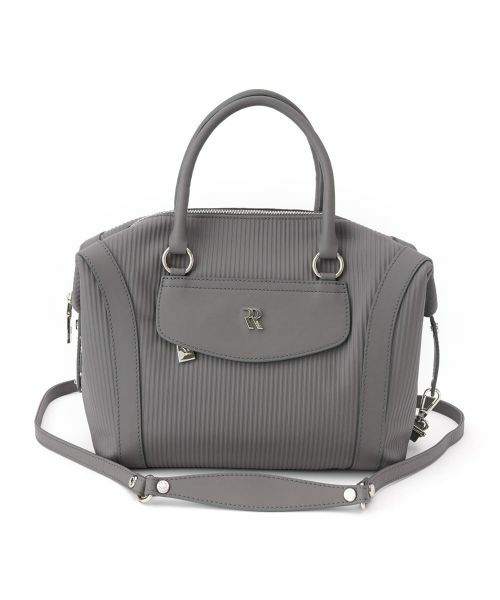 Leilian/レリアン 2WAYボストンバッグ グレー系 その他 Leilian/レリアン 2WAYボストンバッグ グレー系 その他