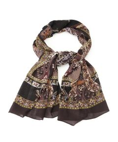 Leilian / レリアン マフラー・ショール・スヌード・ストール | カシミヤ混ペイズリーストール