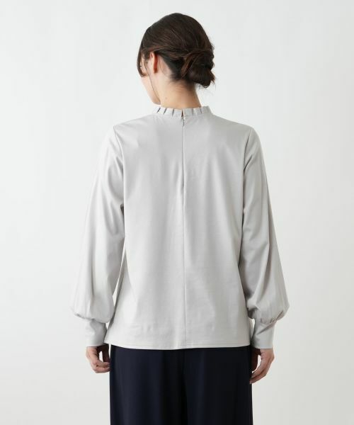 Leilian / レリアン カットソー | フリルカラーブラウス | 詳細12