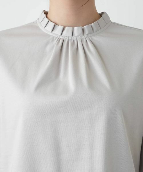 Leilian / レリアン カットソー | フリルカラーブラウス | 詳細13