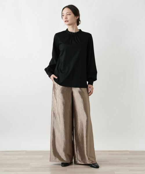 Leilian / レリアン カットソー | フリルカラーブラウス | 詳細4