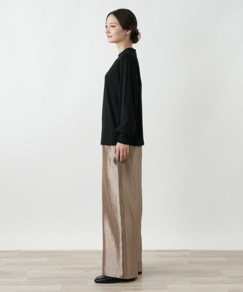 Leilian / レリアン カットソー | フリルカラーブラウス | 詳細5