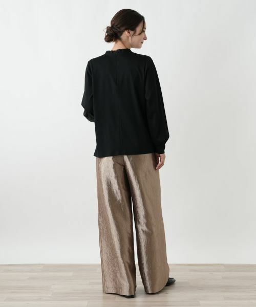 Leilian / レリアン カットソー | フリルカラーブラウス | 詳細6