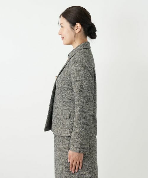 Leilian / レリアン テーラードジャケット | ダブルジャケット【ROCHAS Premiere】 | 詳細5